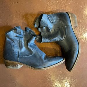 Italian leather boots